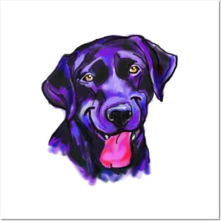 The Happy Black Lab Love of my Life Posters and Art